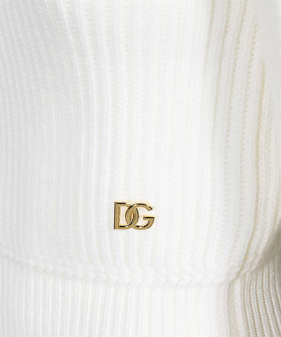 Dolce & Gabbana Virgin wool turtleneck sweater Wit