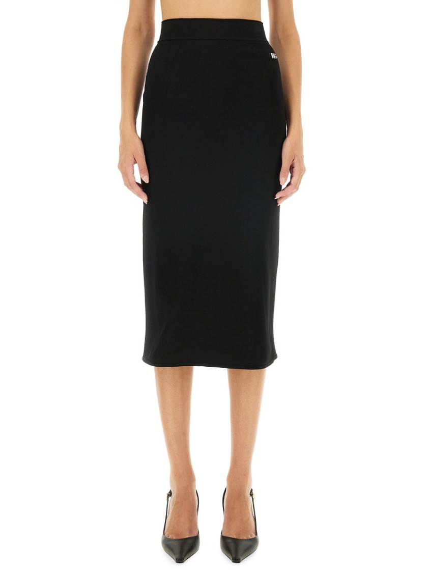 Dolce & Gabbana Longuette Skirt Zwart