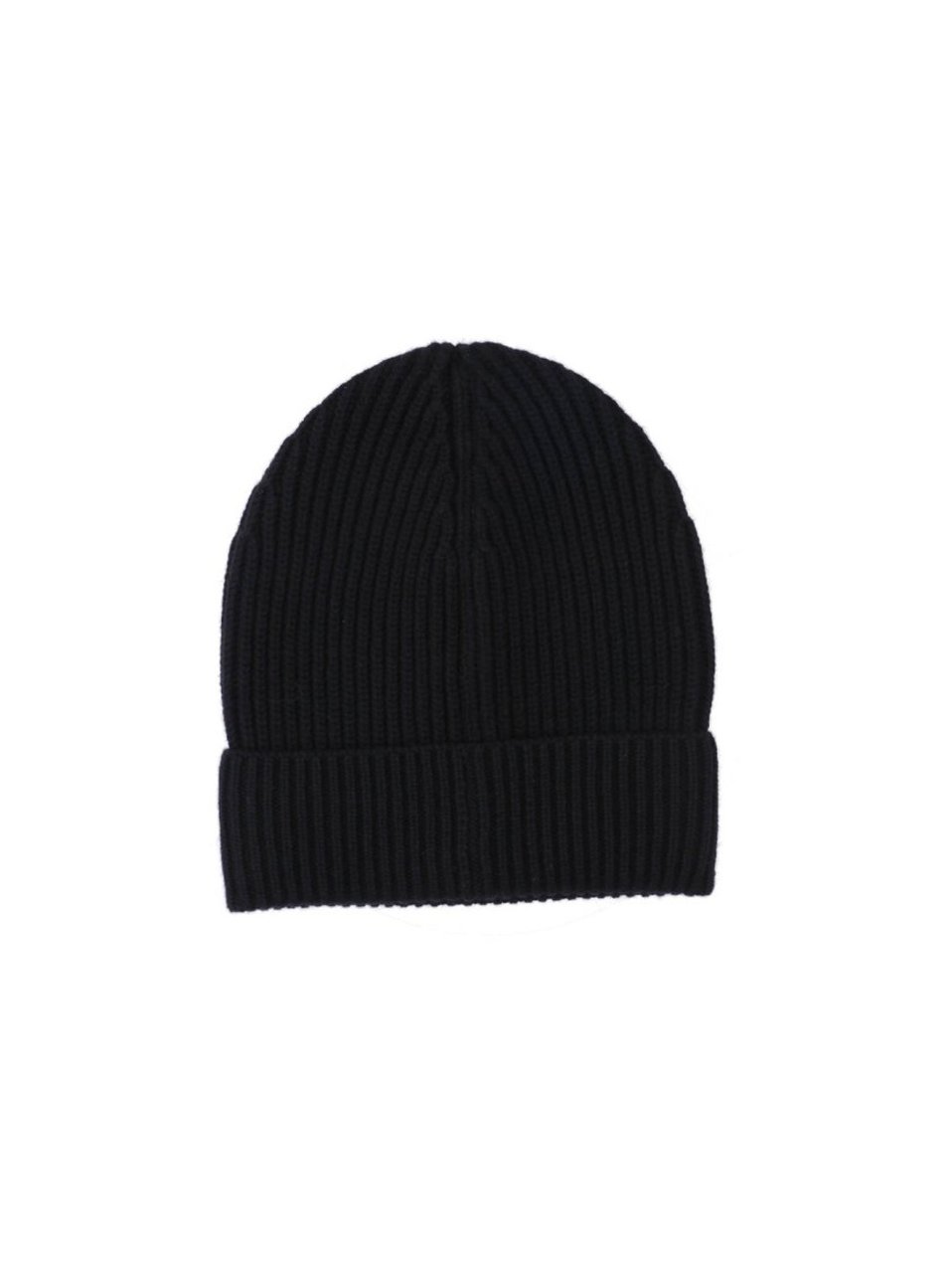 Dolce & Gabbana Cashmere And Wool Beret With Wide Fold Zwart