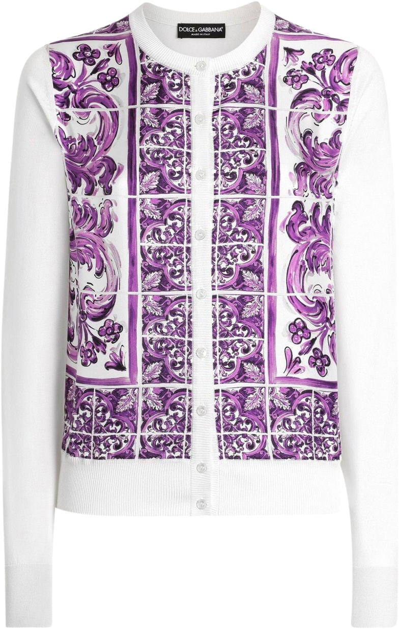 Dolce & Gabbana Sweaters Purple Paars