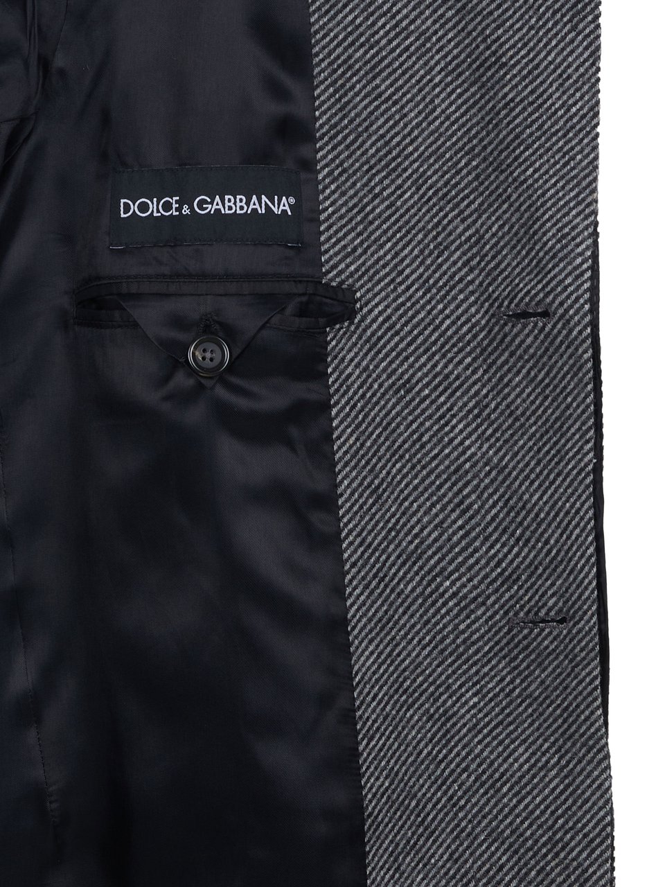 Dolce & Gabbana Dolce & Gabbana Mantel Grijs