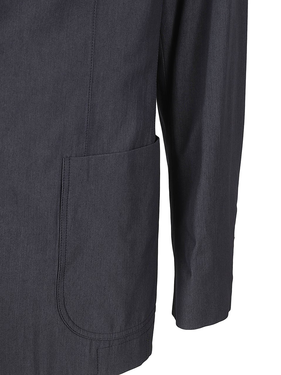 Dolce & Gabbana Tailored Blue Jacket With Notched Lapel Blauw