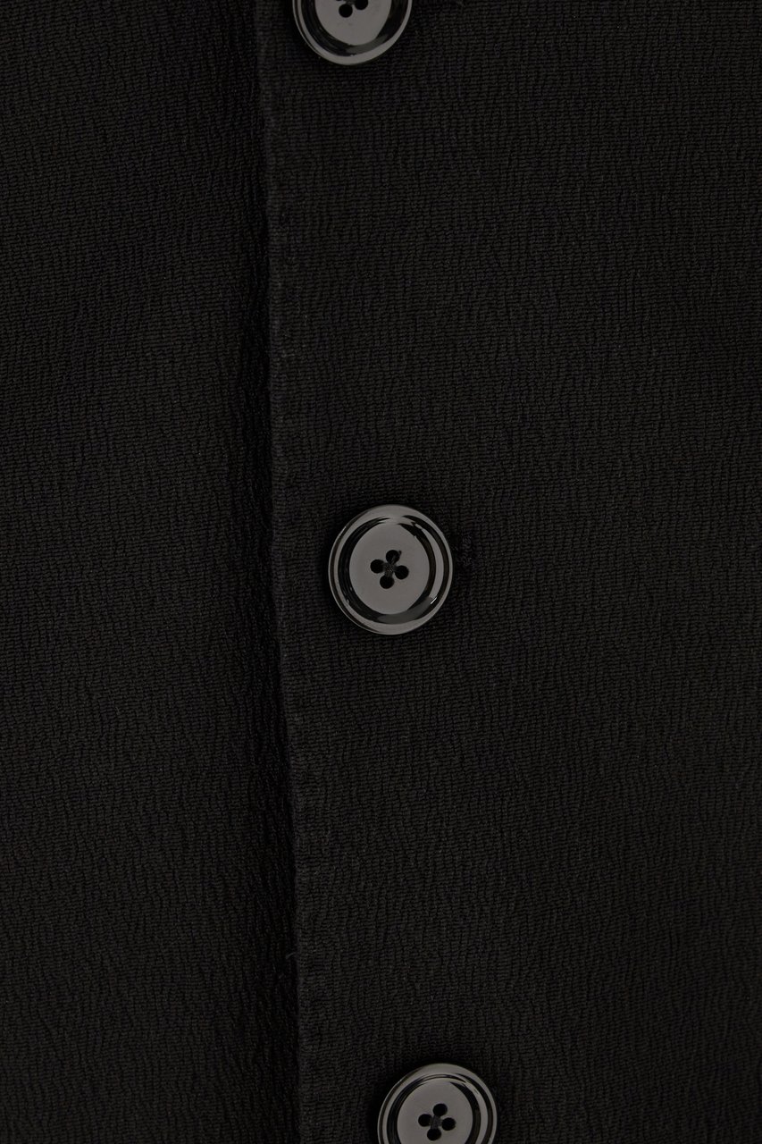 Dolce & Gabbana Dolce&gabbana Black stretch cotton blend blazer Zwart