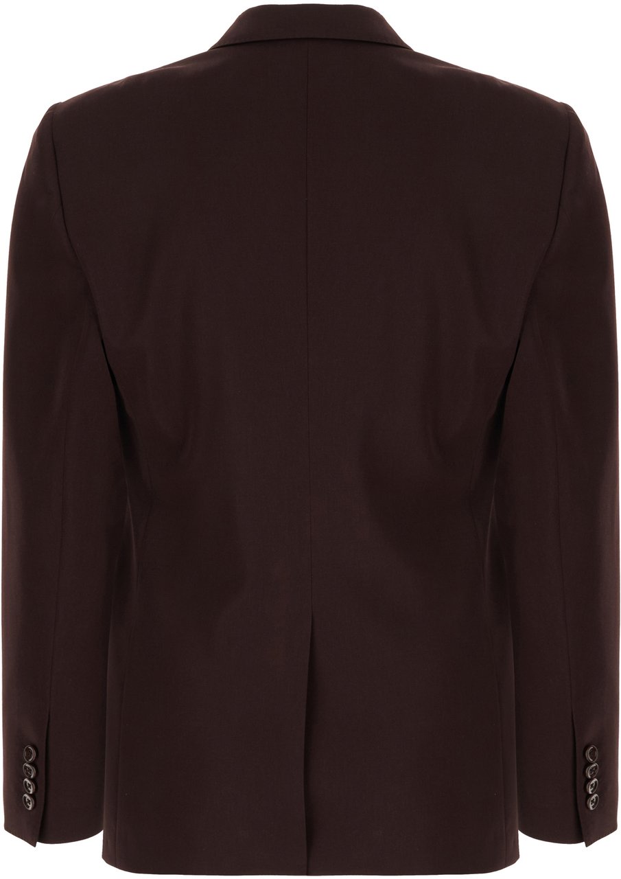Dolce & Gabbana Dolce&gabbana Plum wool blazer Paars