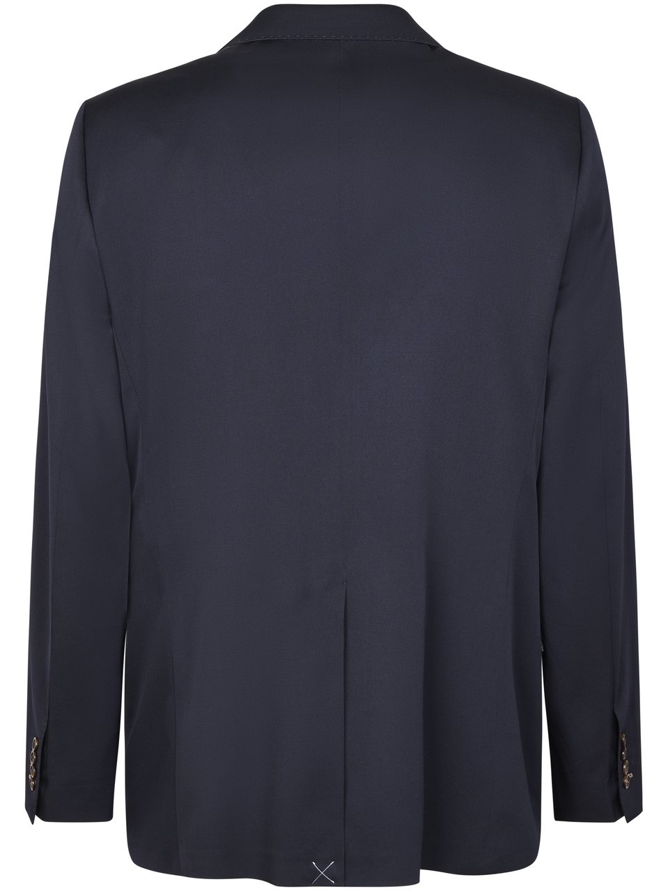 Dolce & Gabbana Double-Breasted Blazer with Wide Lapels and Structured Silhouette Zwart