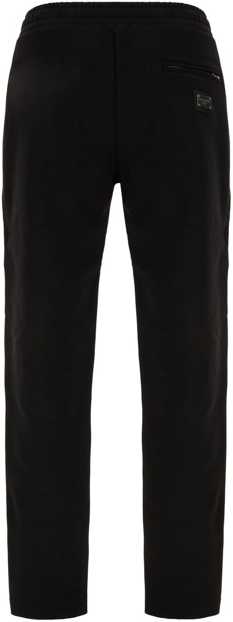 Dolce & Gabbana Dolce&gabbana Black cotton joggers Zwart