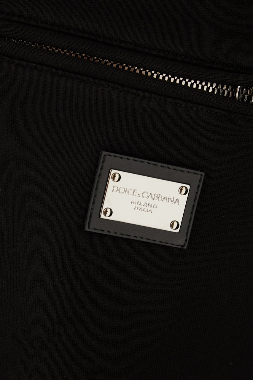 Dolce & Gabbana Dolce&gabbana Black cotton joggers Zwart