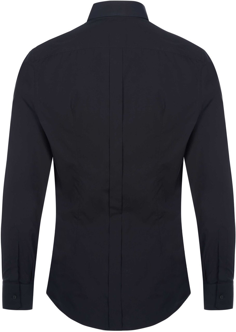 Dolce & Gabbana Dolce & Gabbana Gold Hemd schwarz Zwart