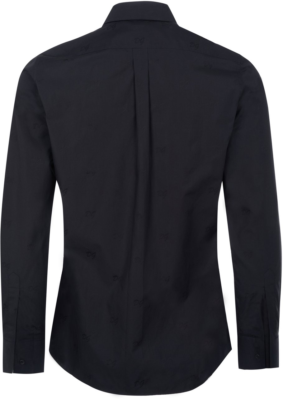 Dolce & Gabbana Dolce & Gabbana MARTINI Hemd schwarz Zwart