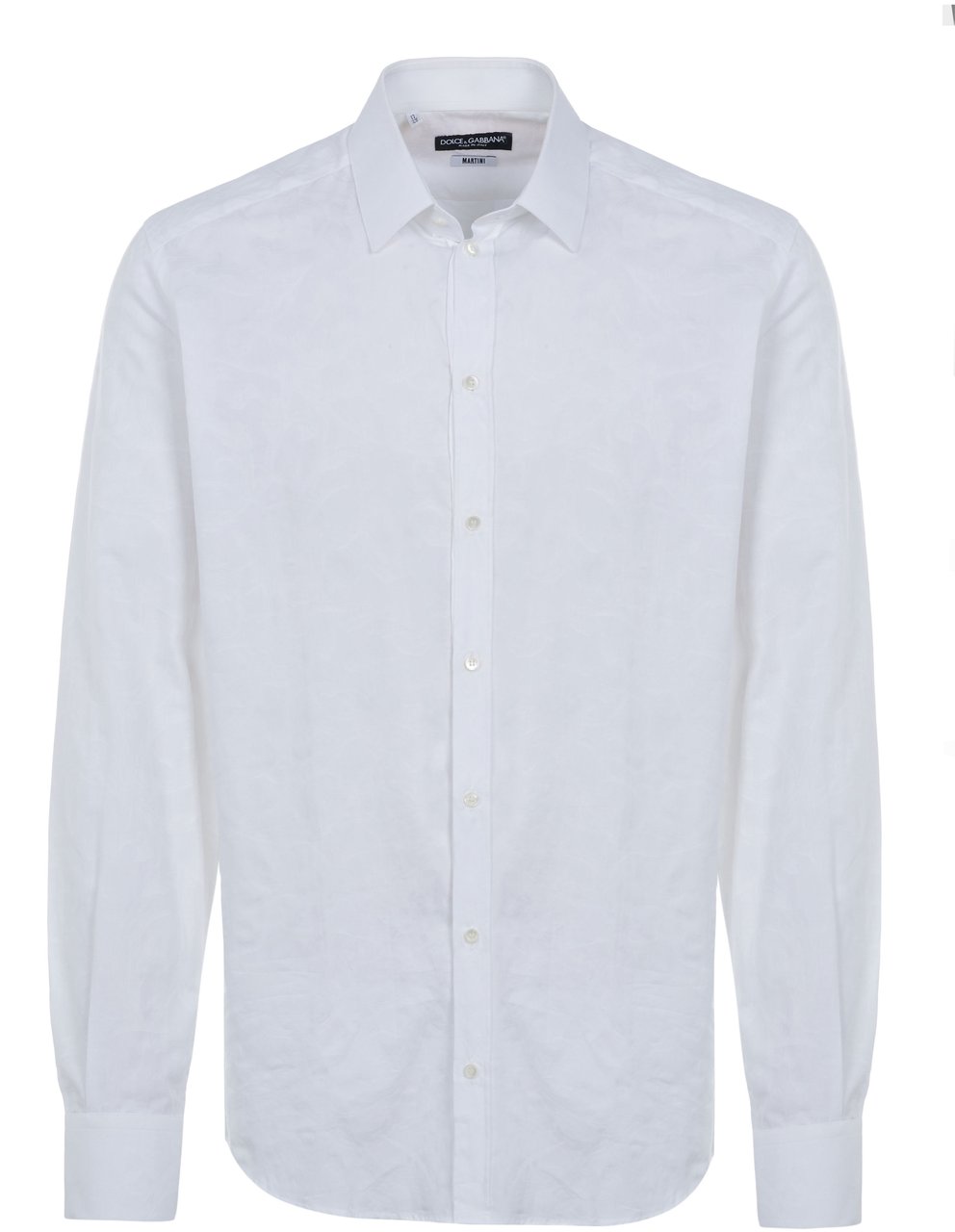 Dolce & Gabbana Dolce & Gabbana Martini Hemd weiß Wit