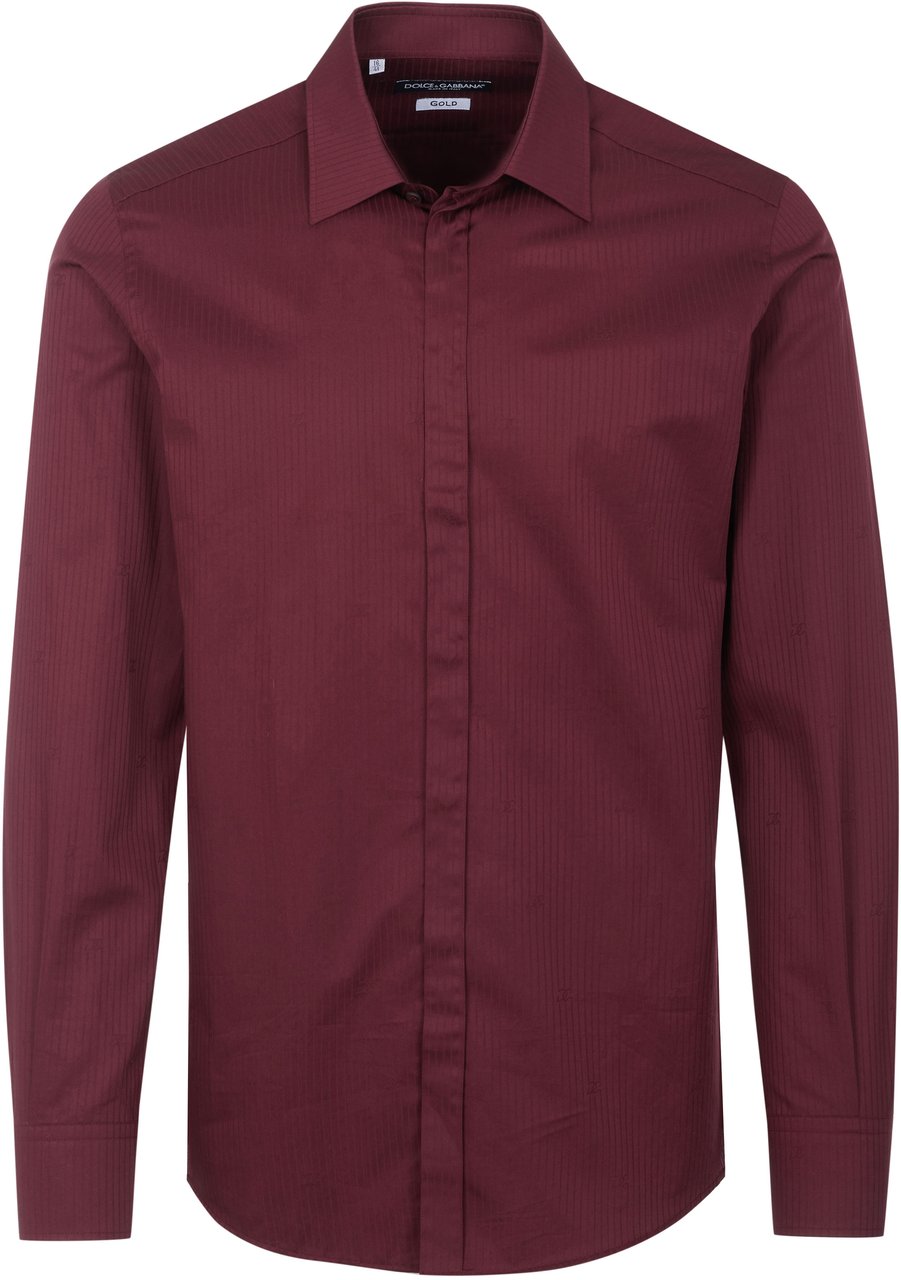 Dolce & Gabbana Dolce & Gabbana GOLD Hemd bordeaux Rood