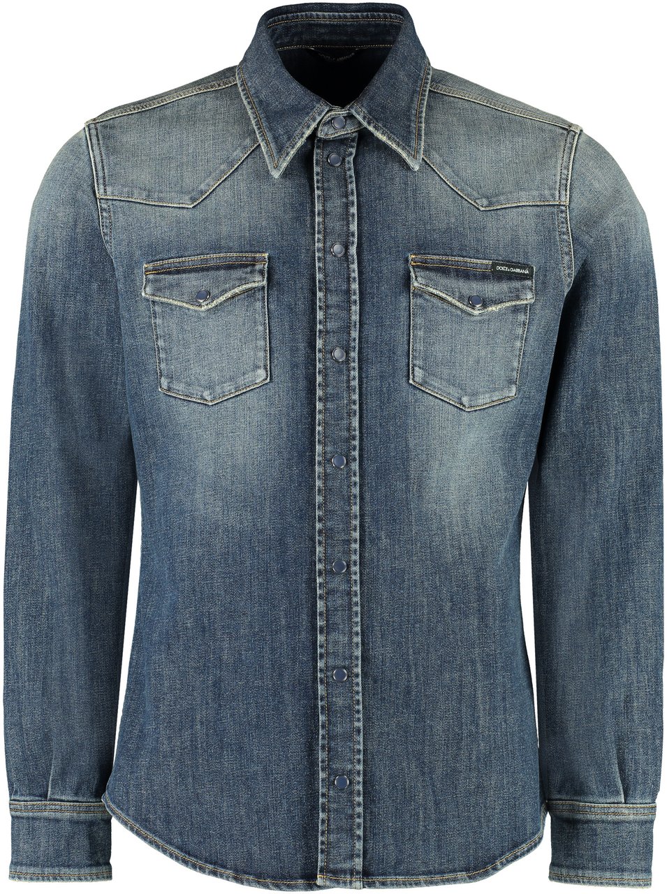 Dolce & Gabbana Denim shirt Blauw