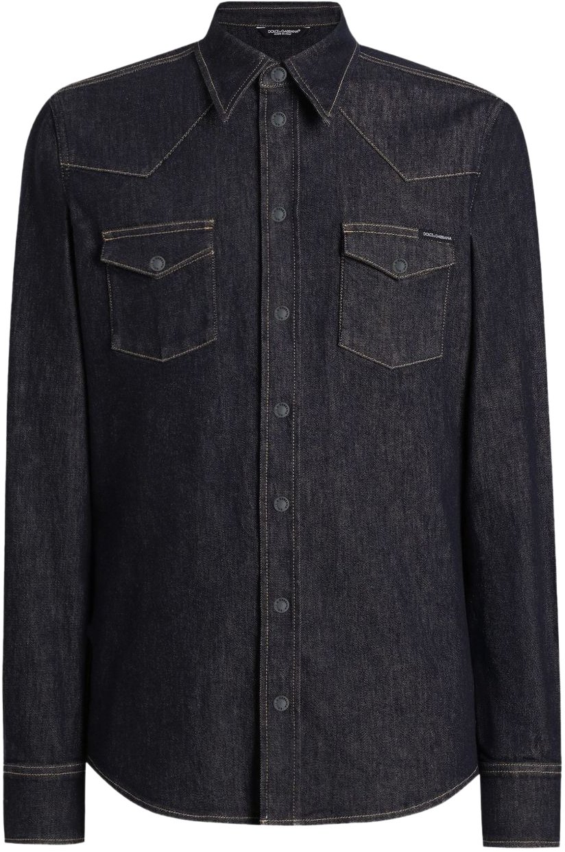 Dolce & Gabbana Shirts Blue Blauw