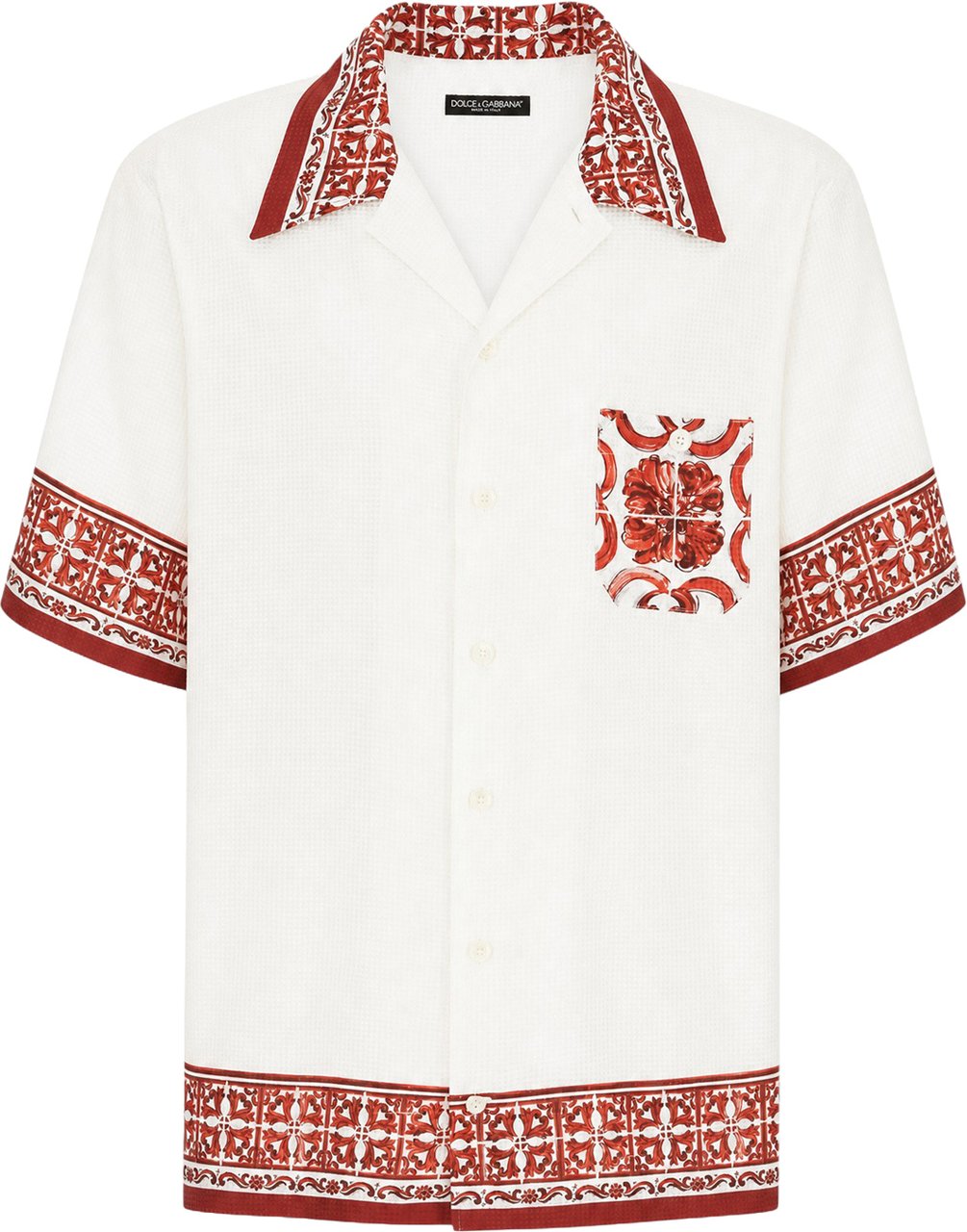 Dolce & Gabbana Printed silk shirt Divers