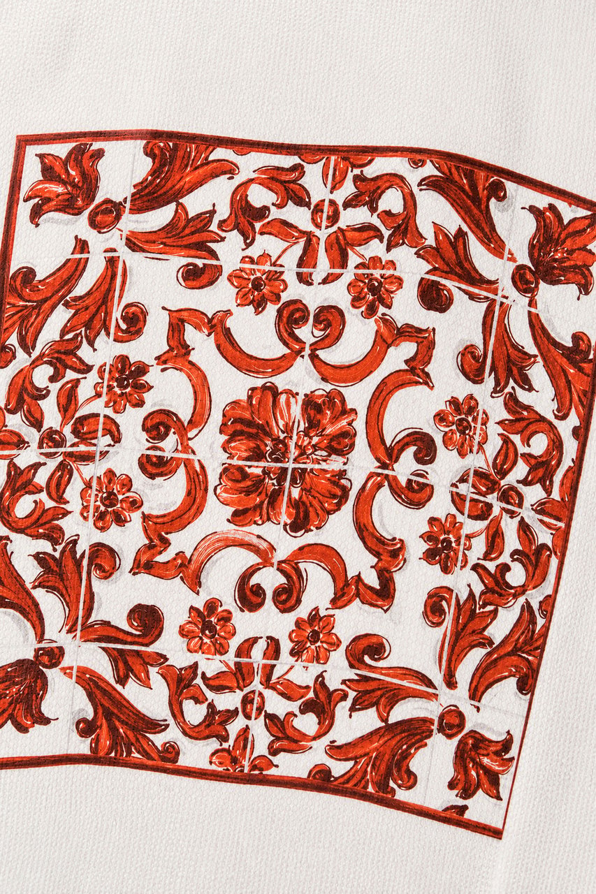 Dolce & Gabbana Printed silk shirt Divers