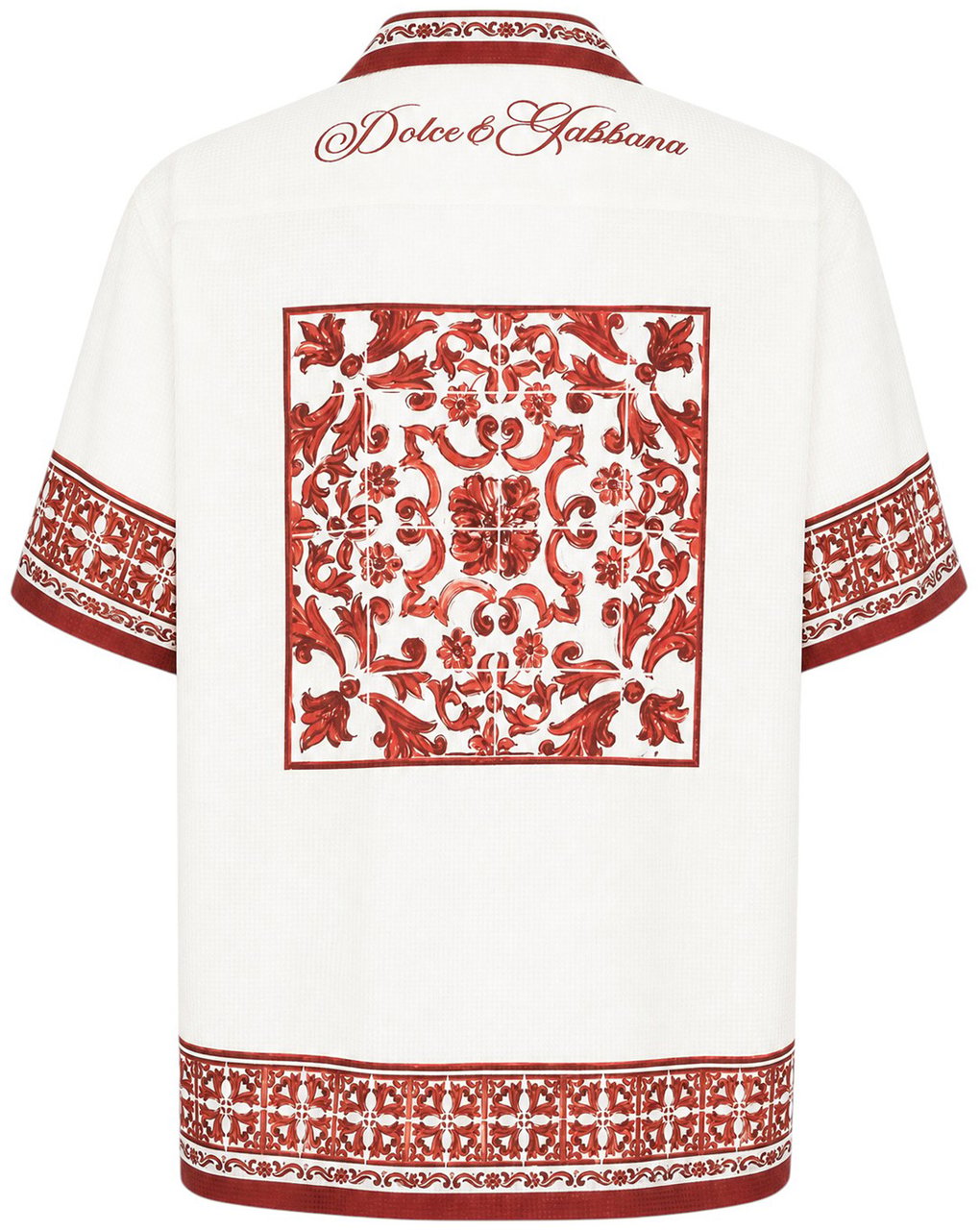 Dolce & Gabbana Printed silk shirt Divers