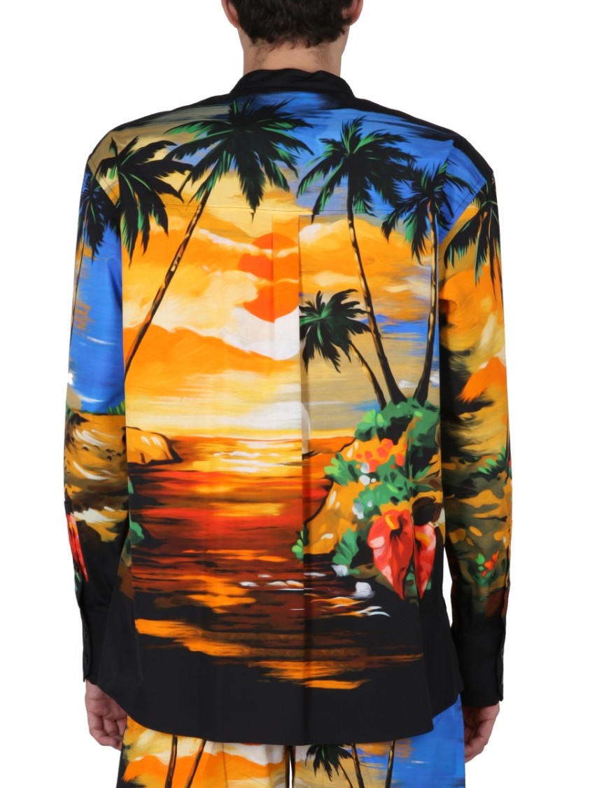 Dolce & Gabbana Hawaii Print Shirt Divers