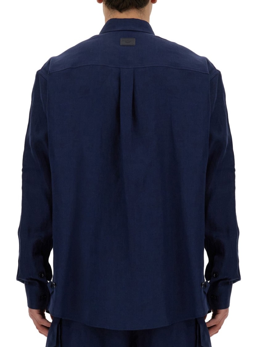 Dolce & Gabbana Shirt With Pockets Blauw