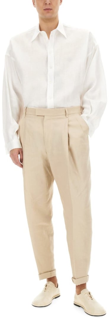 Dolce & Gabbana Linen Shirt Wit