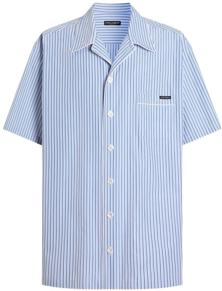Dolce & Gabbana Shirts Blue Lichtblauw