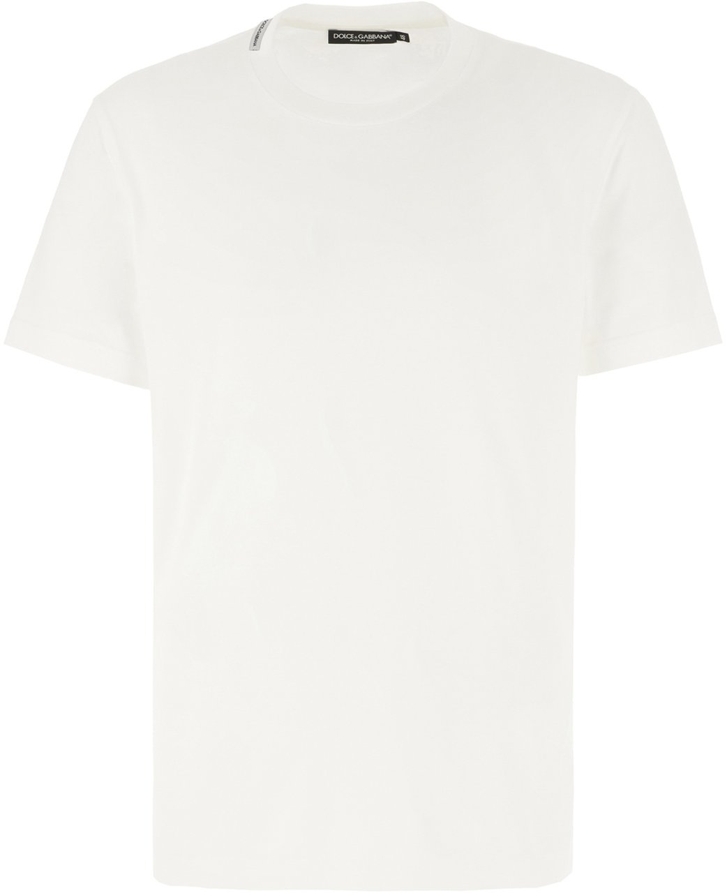 Dolce & Gabbana Dolce&gabbana White cotton t-shirt Wit