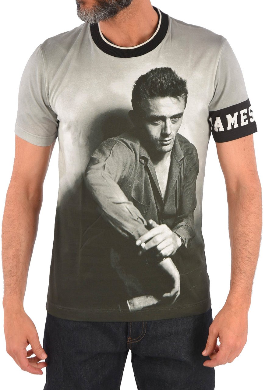 Dolce & Gabbana Dolce & Gabbana James Dean T-Shirt Zwart