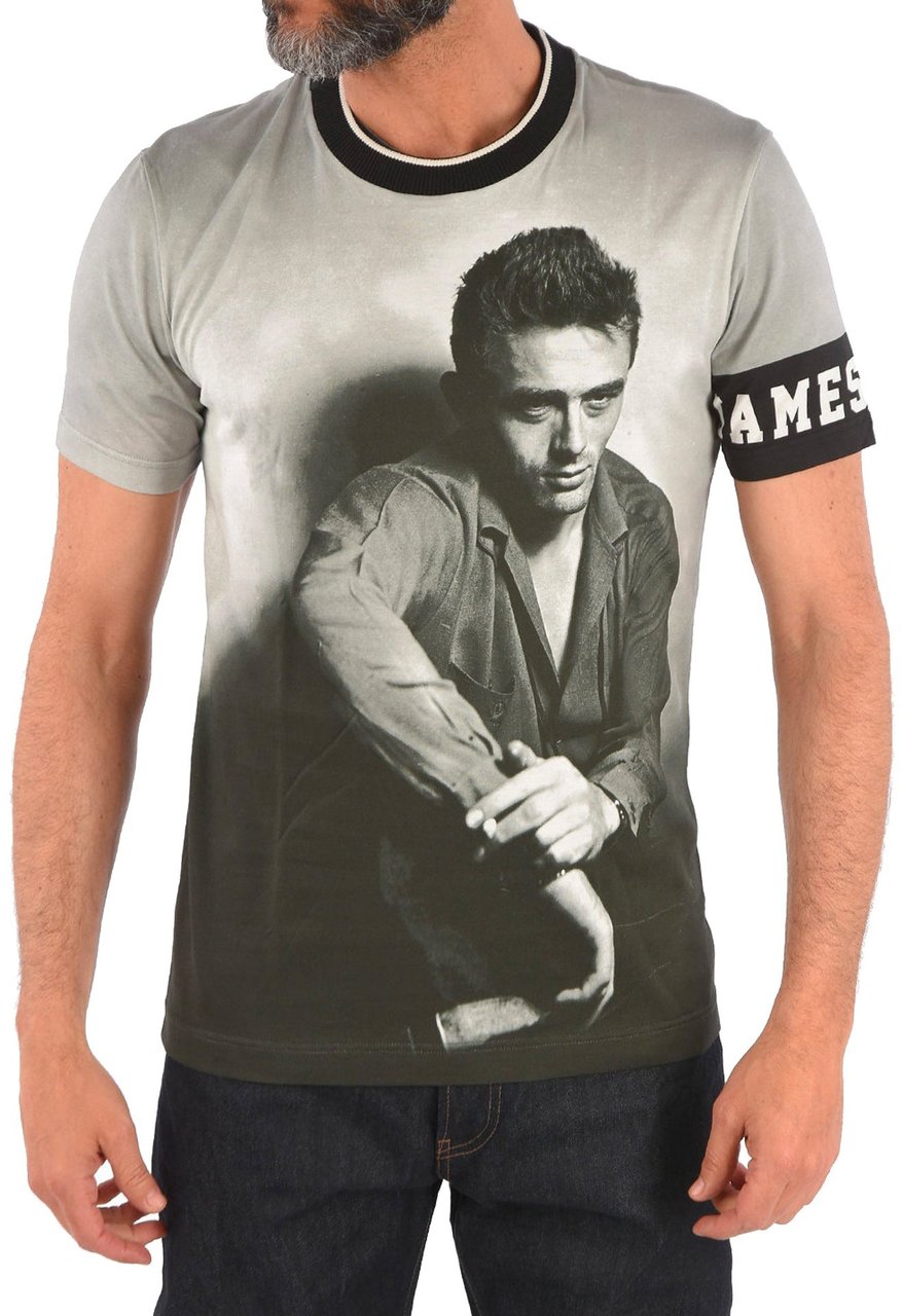 Dolce & Gabbana Dolce & Gabbana James Dean T-Shirt Zwart