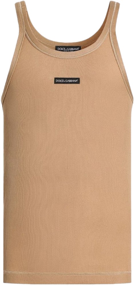 Dolce & Gabbana Top Brown Bruin