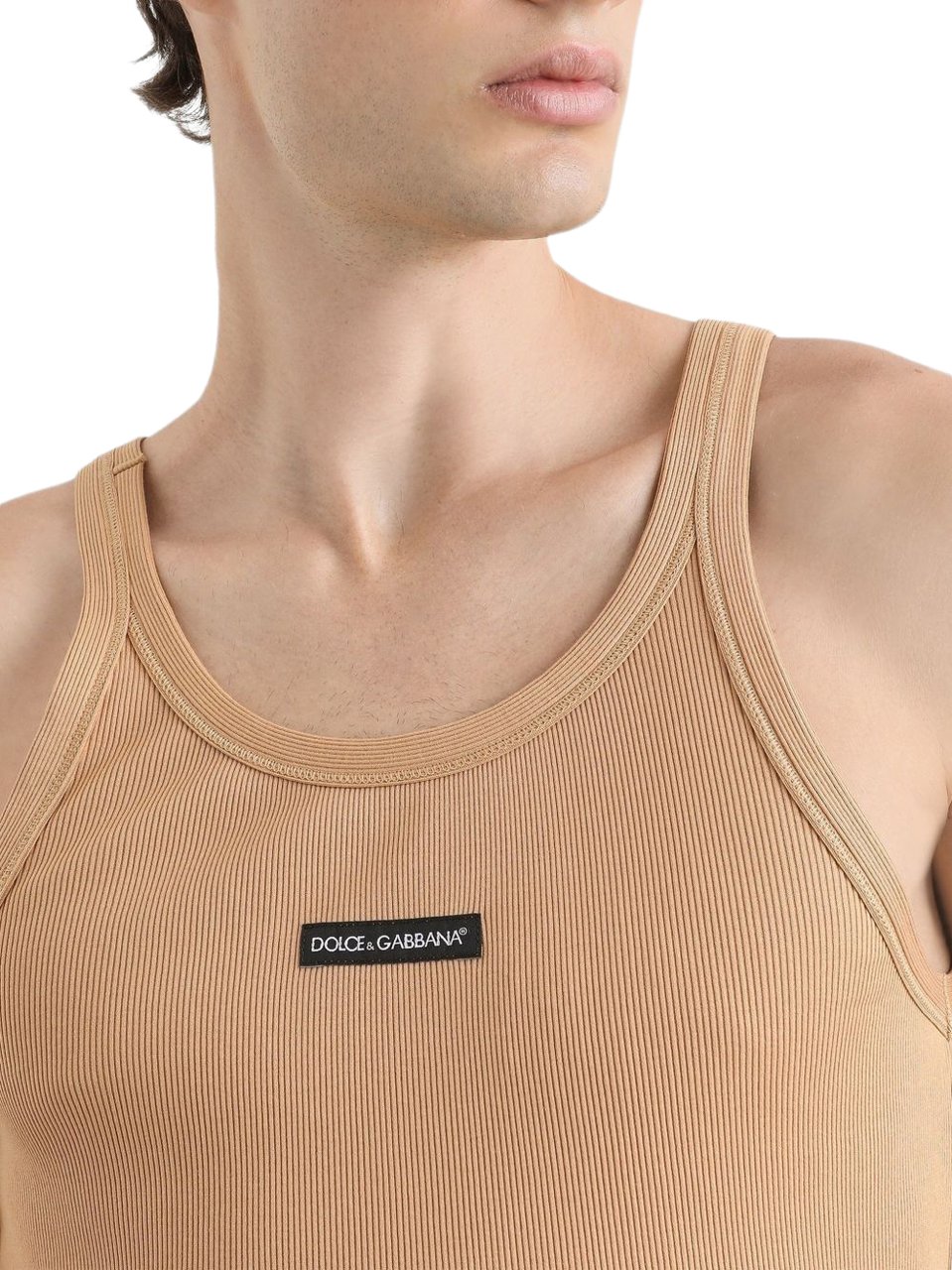 Dolce & Gabbana Top Beige Beige