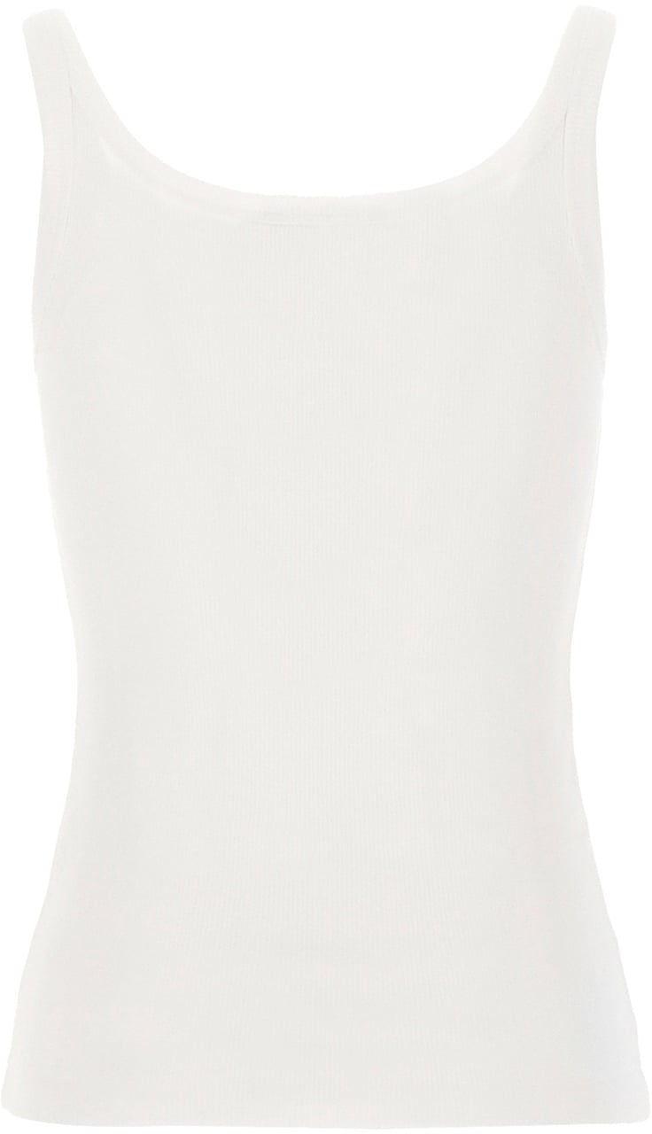 Dolce & Gabbana Dolce&gabbana White cotton top Wit