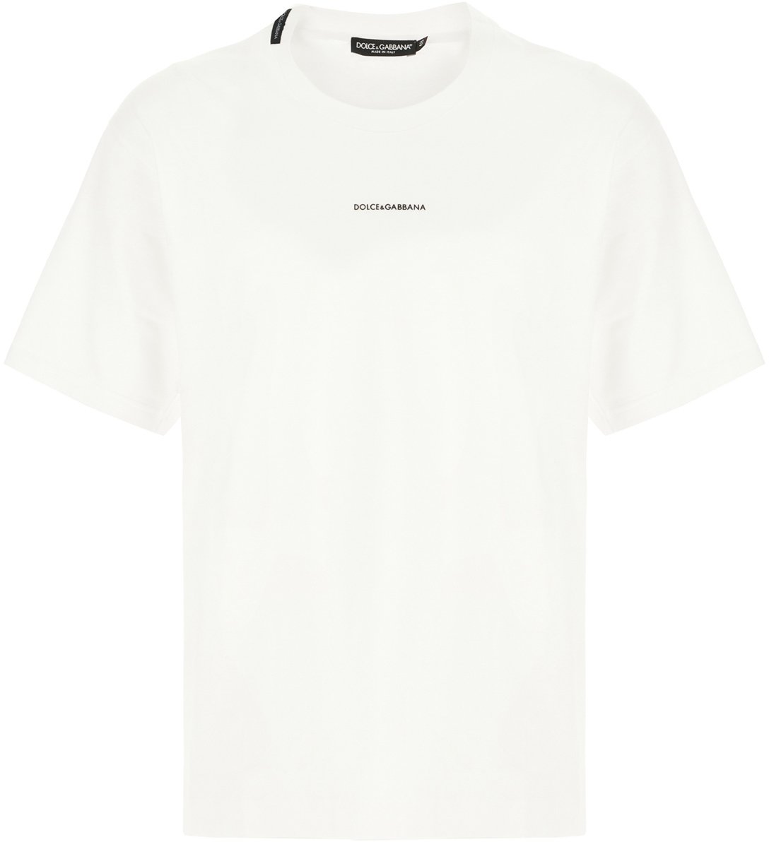 Dolce & Gabbana White cotton t-shirt Wit