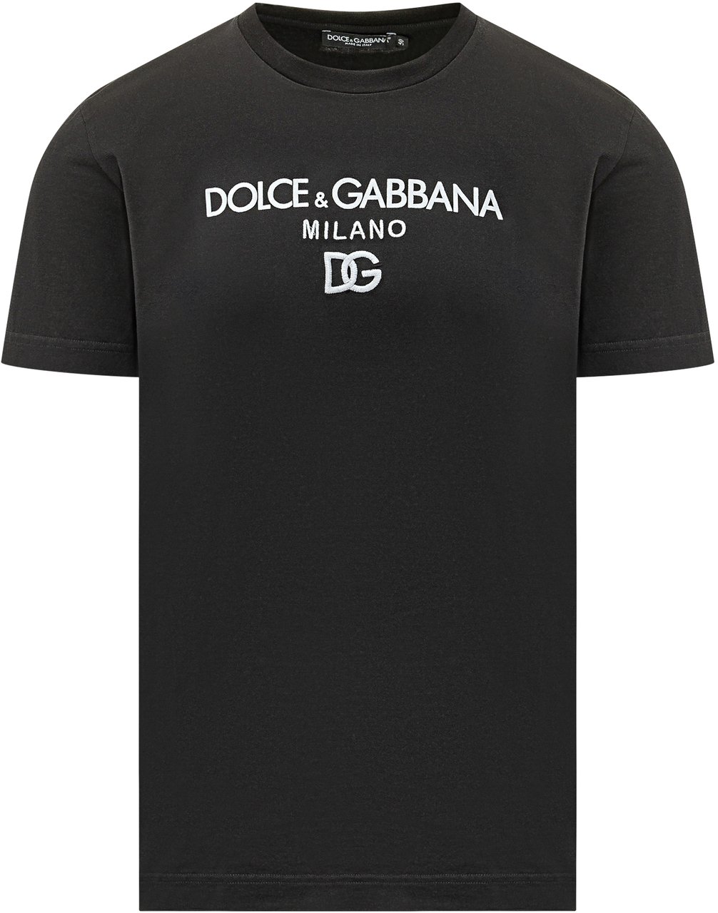 Dolce & Gabbana T-Shirt M/C Giro Zwart