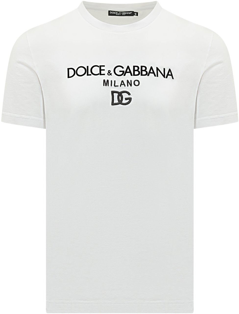 Dolce & Gabbana T-SHIRT M/C GIRO Wit