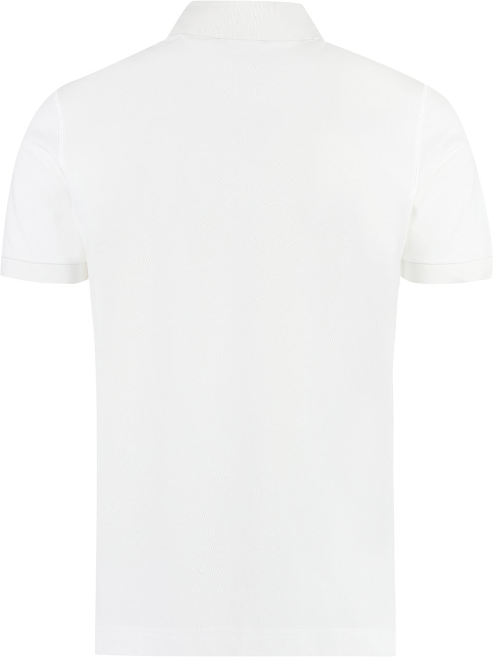 Dolce & Gabbana Cotton-piqué polo shirt Wit