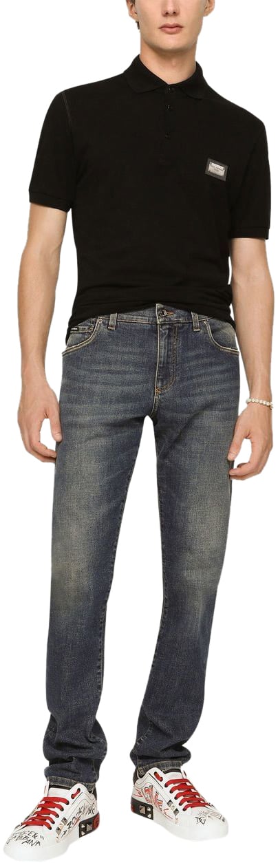 Dolce & Gabbana T-Shirts And Polos Black Zwart