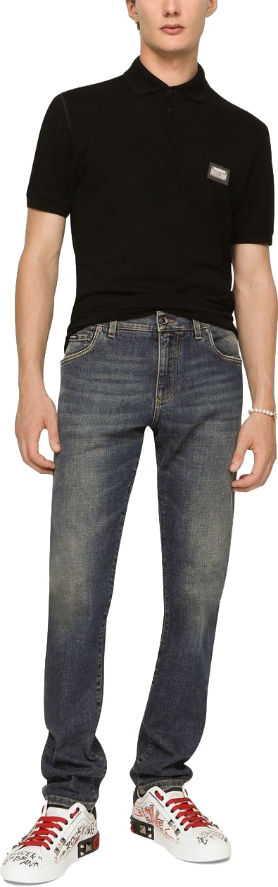 Dolce & Gabbana T-Shirts And Polos Black Zwart