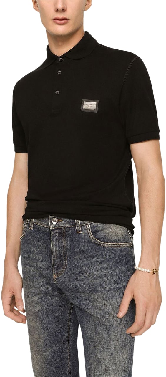 Dolce & Gabbana T-Shirts And Polos Black Zwart