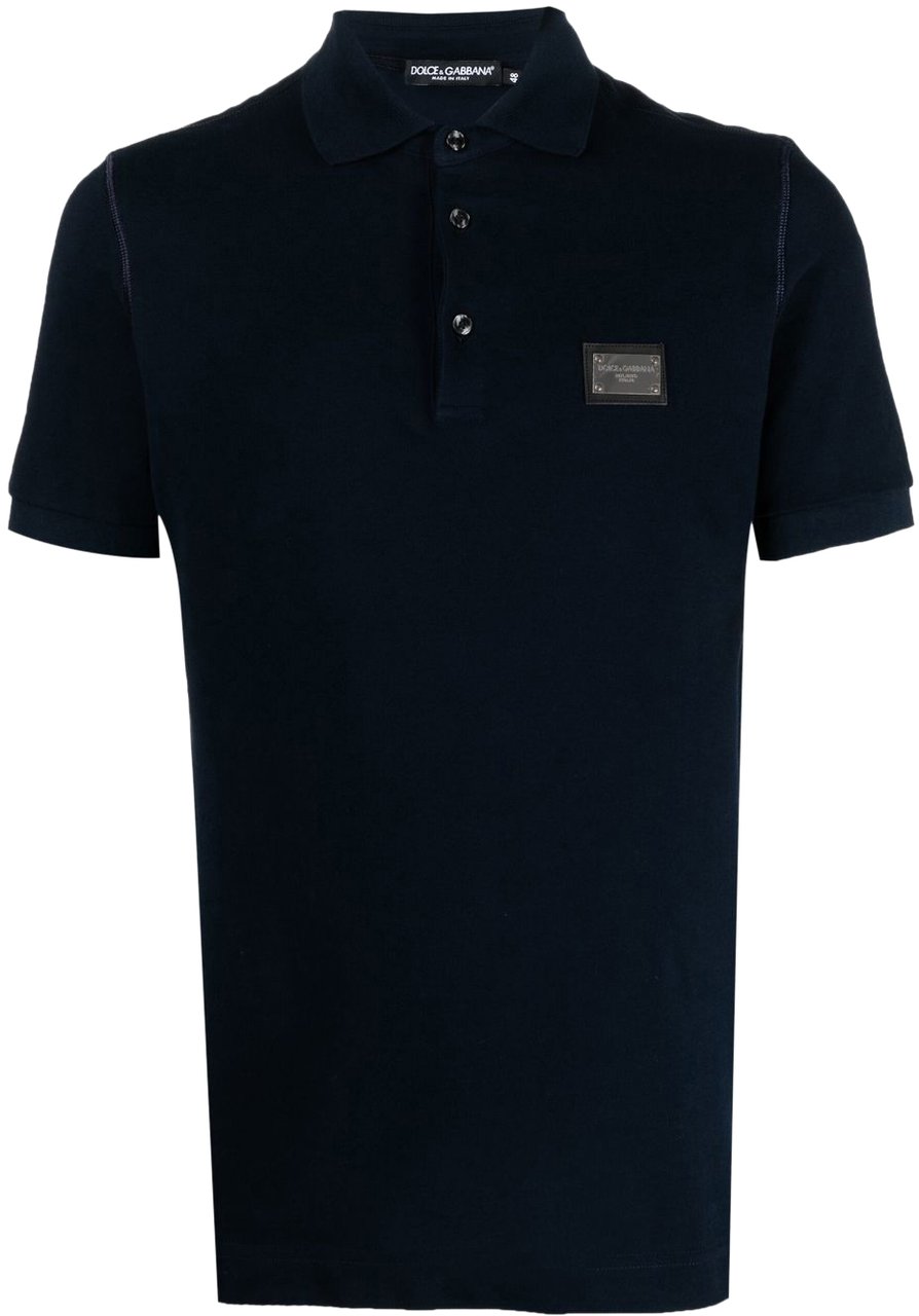 Dolce & Gabbana T-Shirts And Polos Blue Blauw