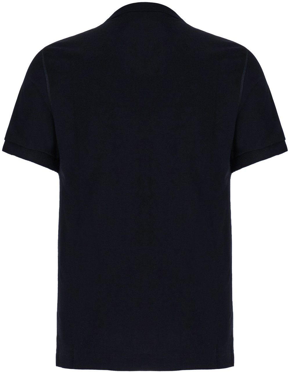 Dolce & Gabbana Dolce&gabbana Black piquet polo shirt Zwart