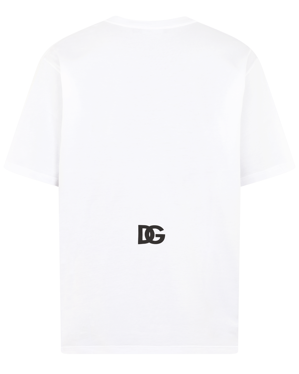 Dolce & Gabbana Heren DG logo print T-Shirt Wit Wit