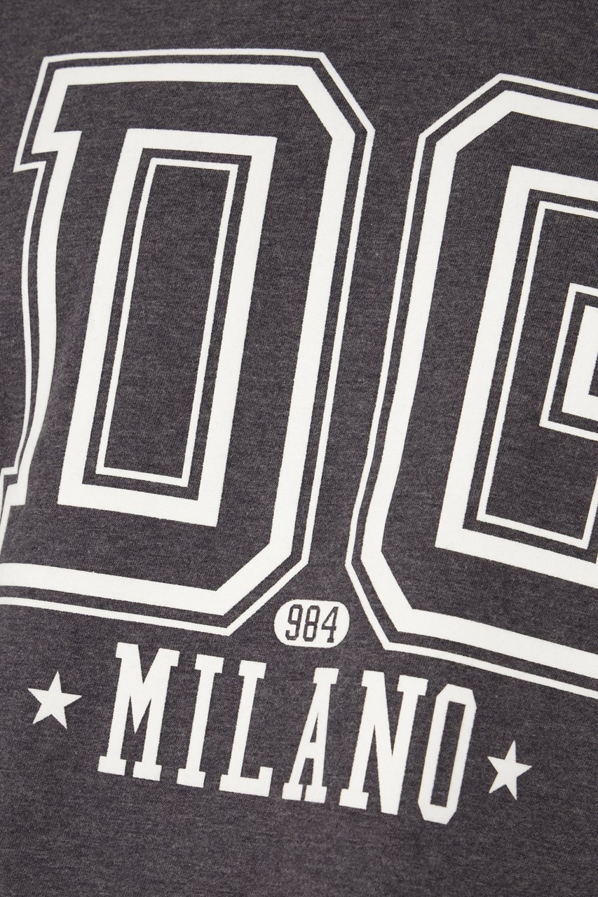 Dolce & Gabbana Dolce&gabbana Grey cotton t-shirt Grijs
