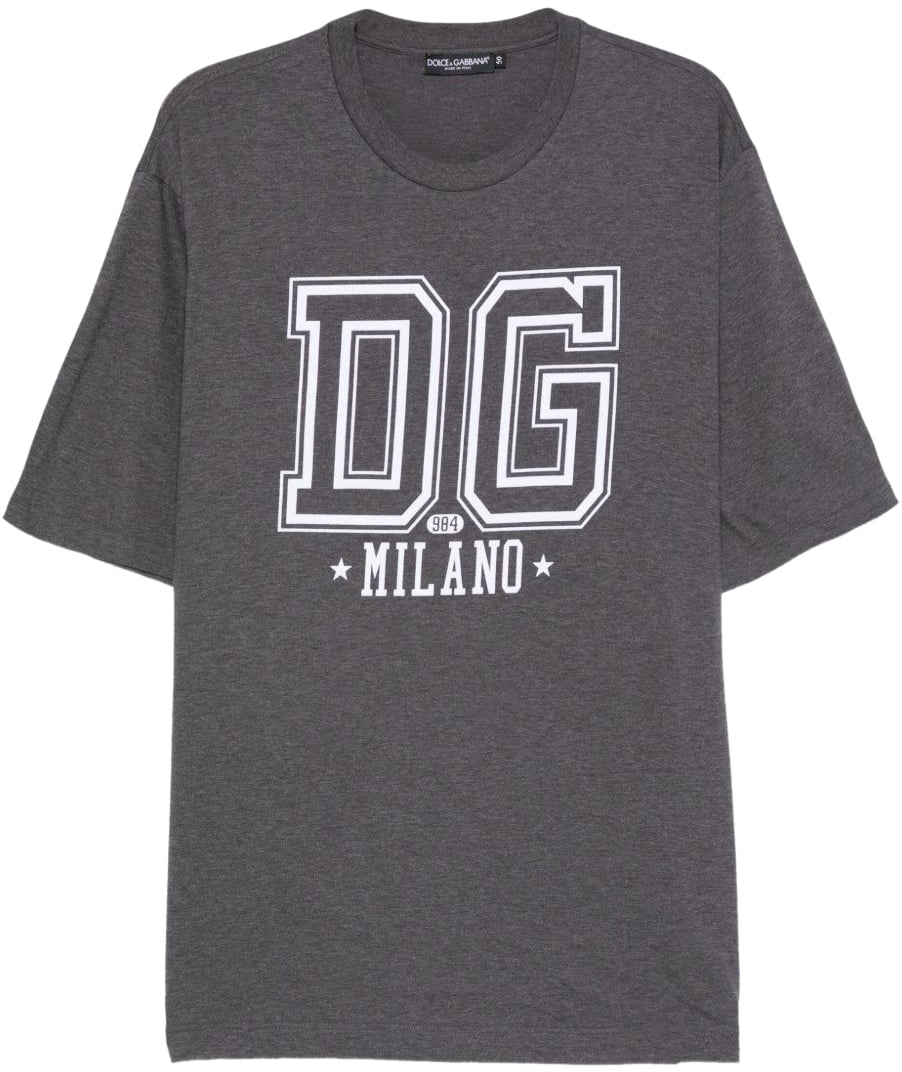 Dolce & Gabbana T-Shirts And Polos Grey Grijs
