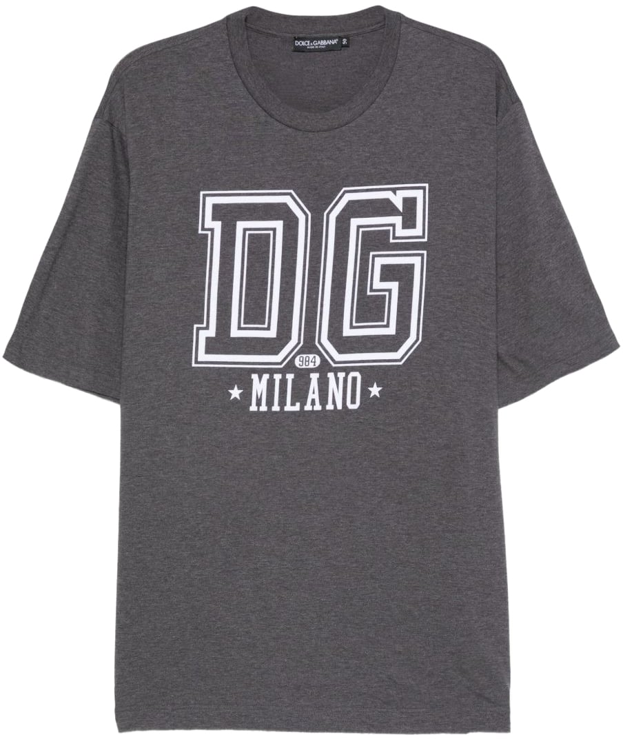 Dolce & Gabbana T-Shirts And Polos Grey Grijs