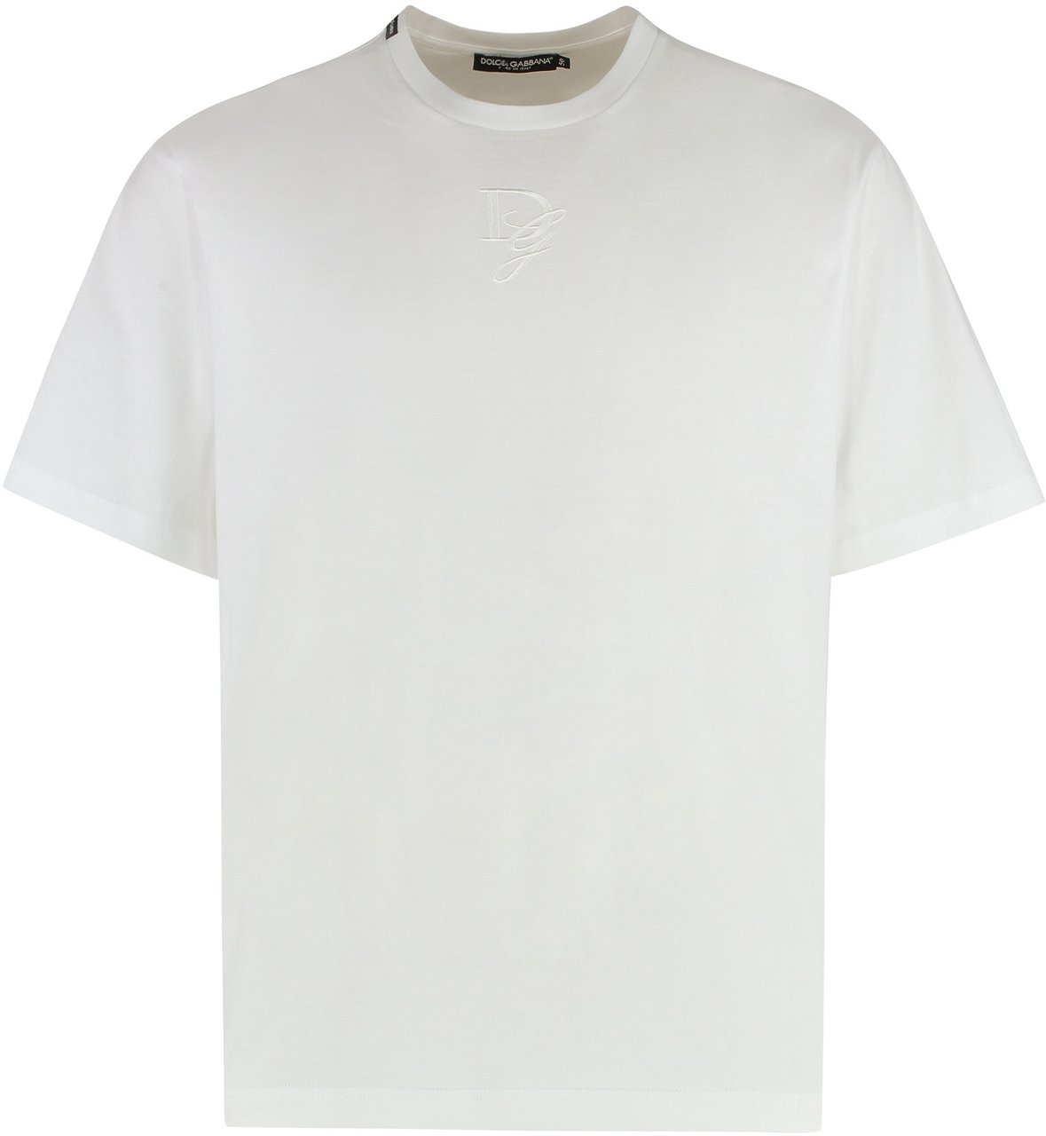 Dolce & Gabbana Cotton crew-neck T-shirt Wit