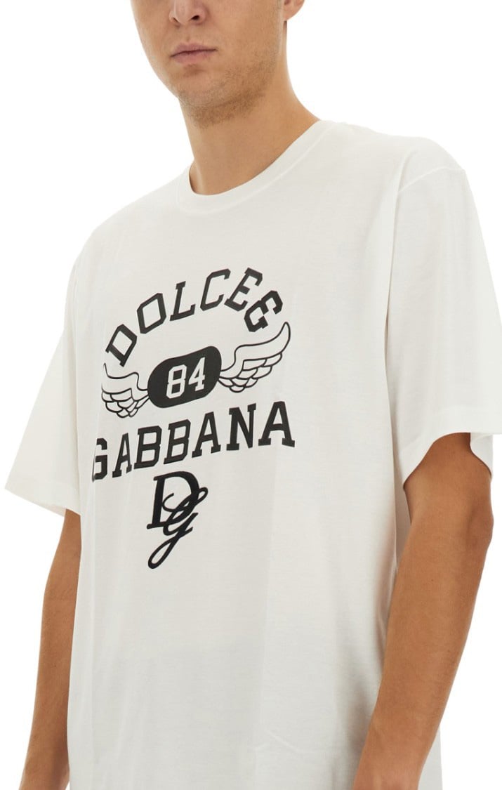 Dolce & Gabbana Cotton T-Shirt Wit
