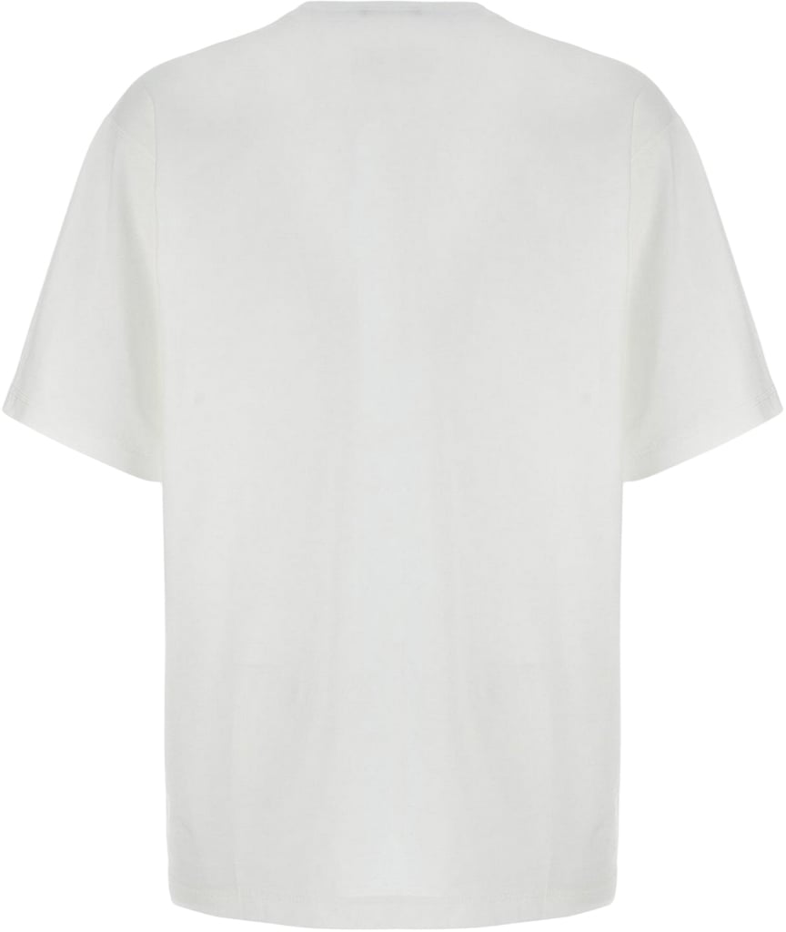 Dolce & Gabbana T-shirt con toppa con logo D&G Wit