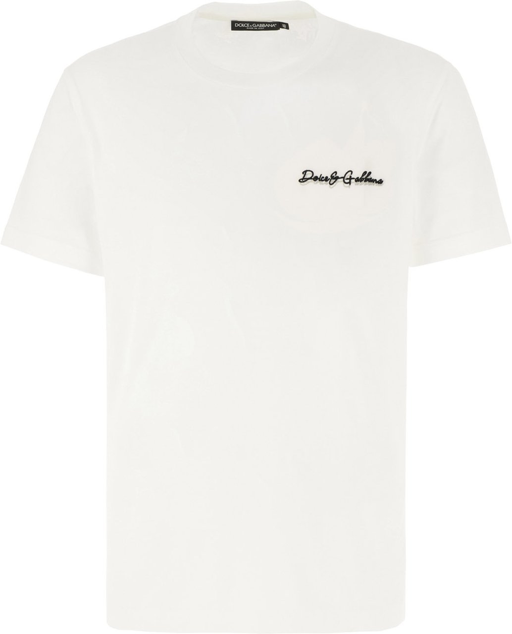 Dolce & Gabbana Dolce&gabbana White cotton t-shirt Wit