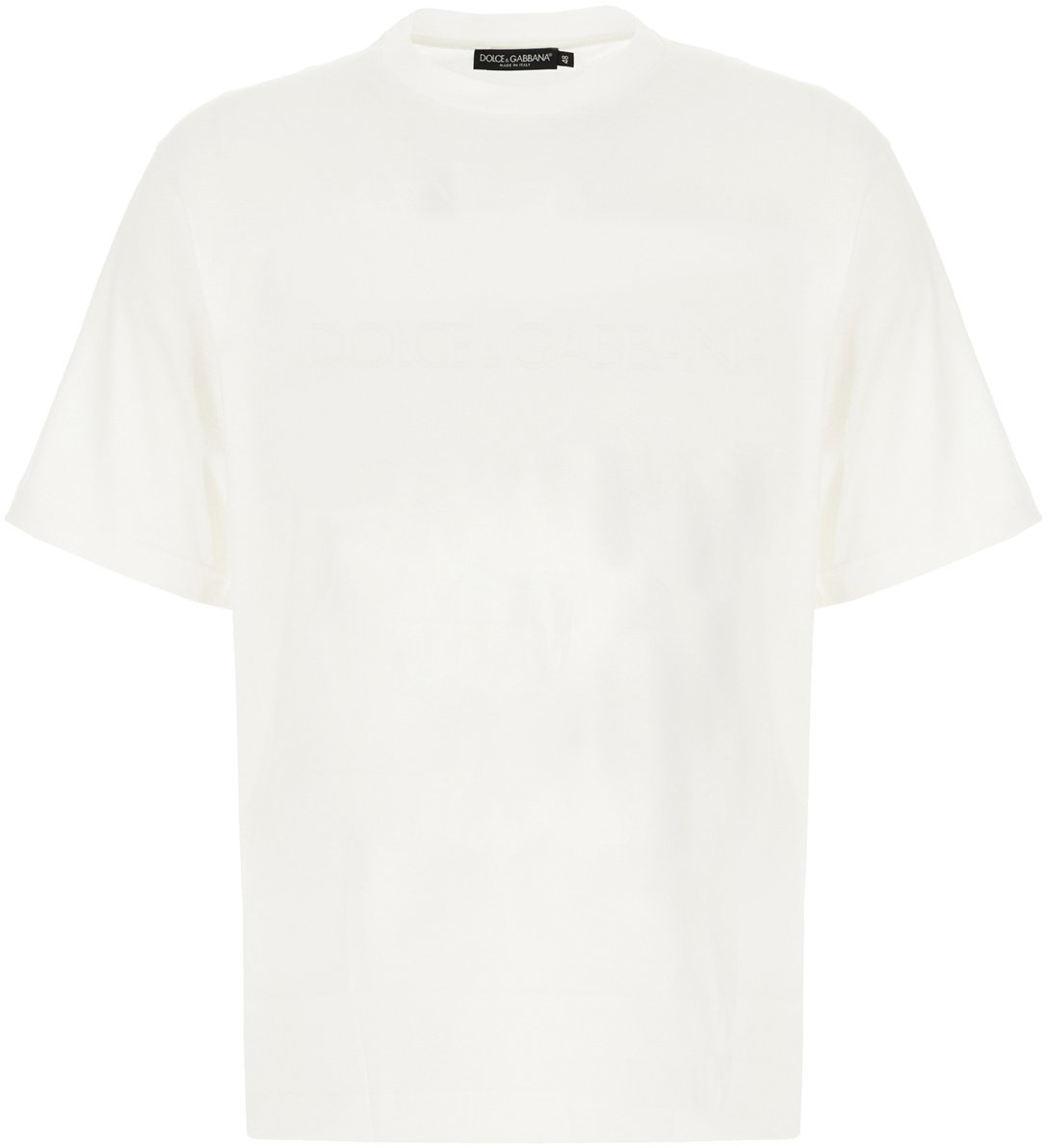 Dolce & Gabbana Dolce&gabbana White cotton t-shirt Wit