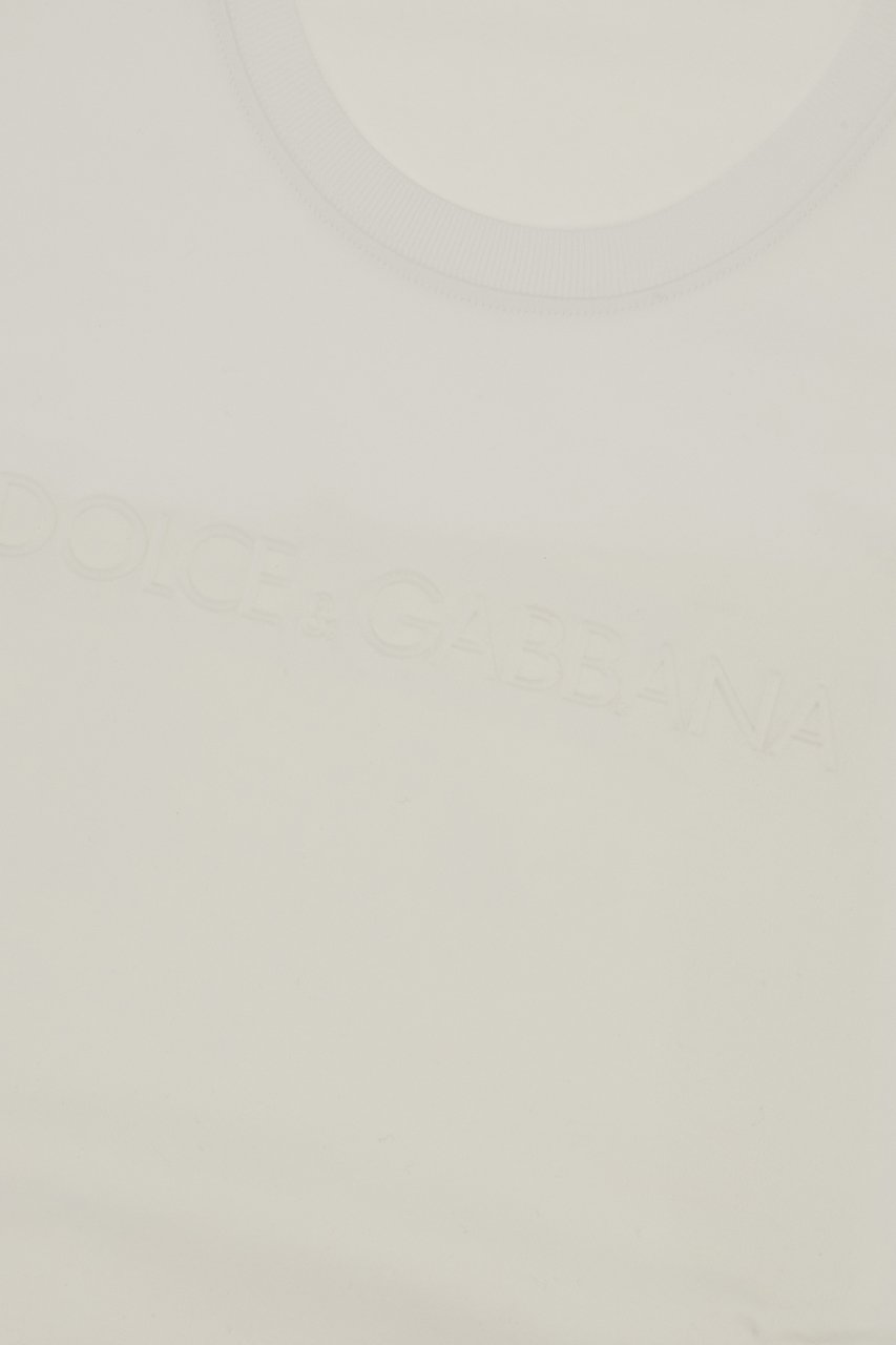 Dolce & Gabbana Dolce&gabbana White cotton t-shirt Wit