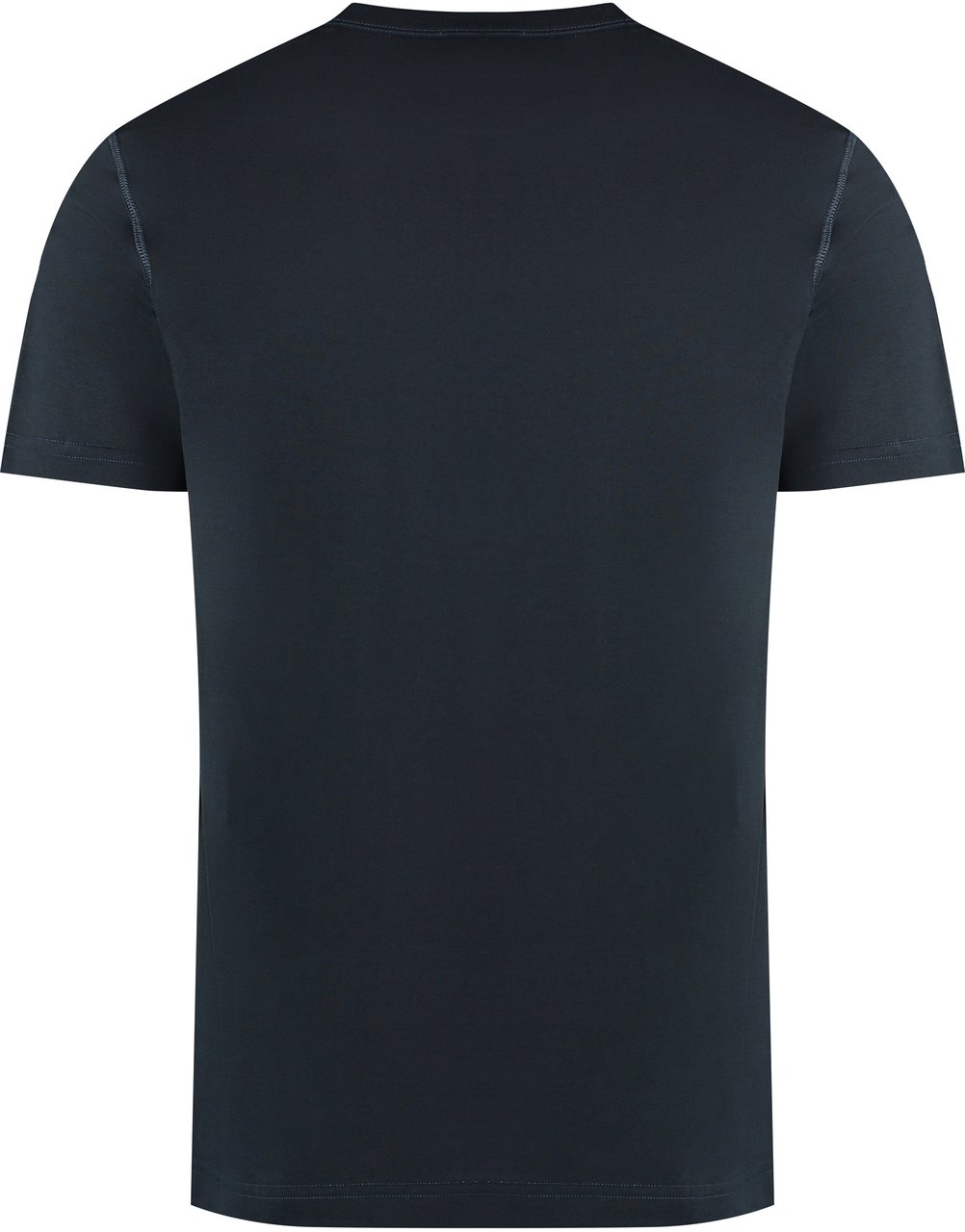 Dolce & Gabbana Cotton crew-neck T-shirt Blauw